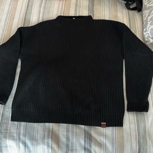 Love your melon cable knit sweater